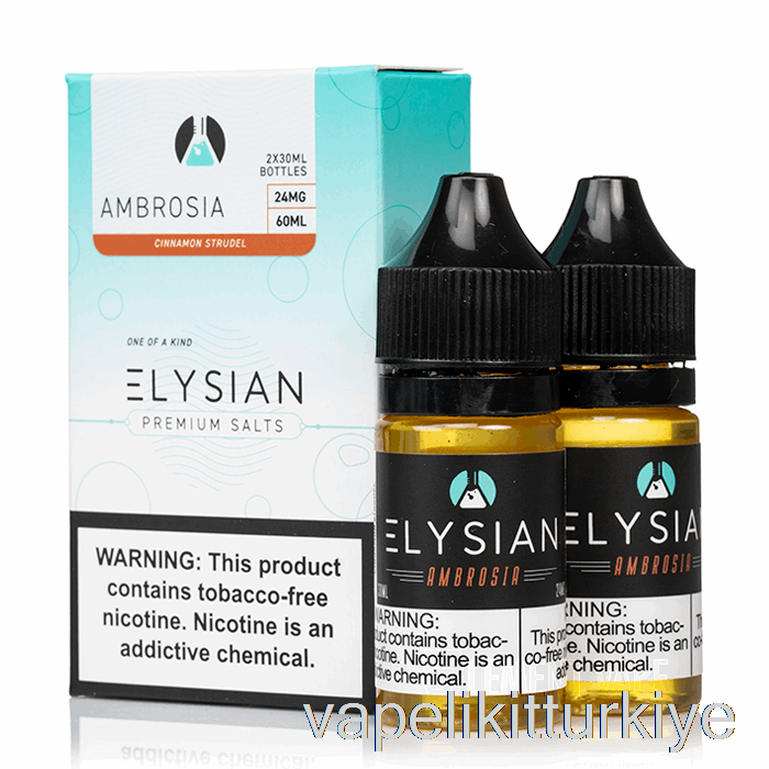 Vape Türkiye Ambrosia - Elysian Tuzları - 60ml 48mg